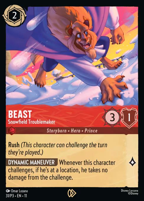 Beast - Snowfield Troublemaker (P3 31)