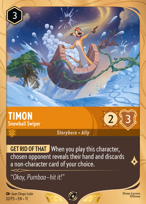 Timon - Snowball Swiper (P3 32)