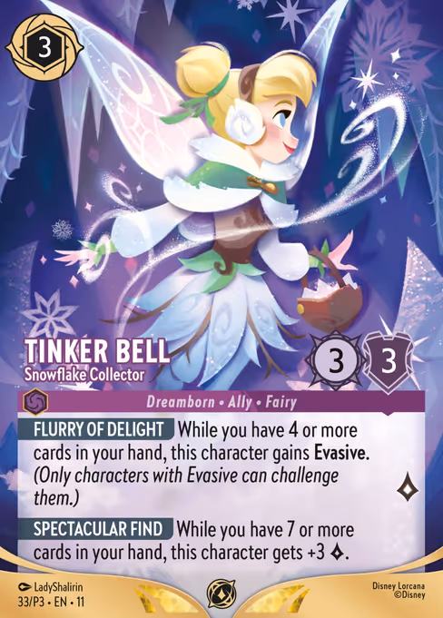 Tinker Bell - Snowflake Collector (P3 33)
