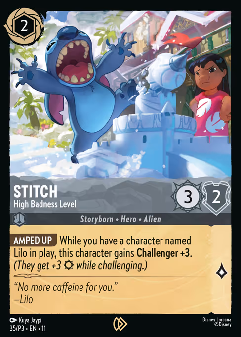 Stitch - High Badness Level (P3 35)