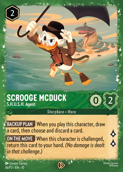 Scrooge McDuck - S.H.U.S.H. Agent (P3 36)