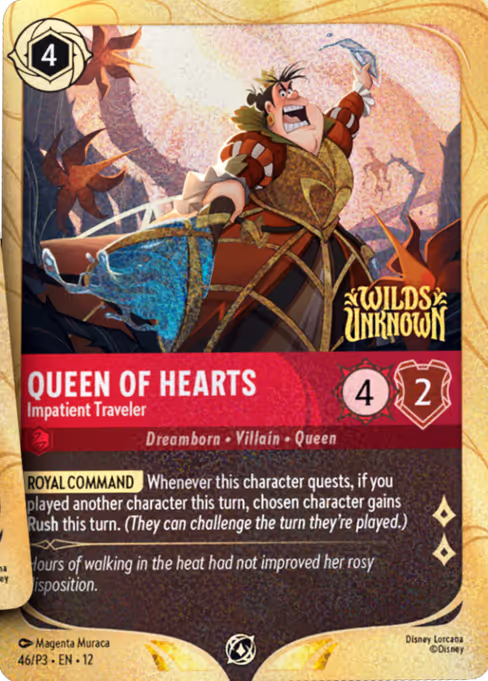 Queen of Hearts - Impatient Traveler (P3 46)