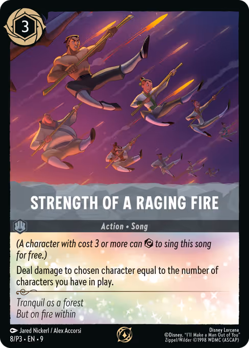 Strength of a Raging Fire (P3 8)
