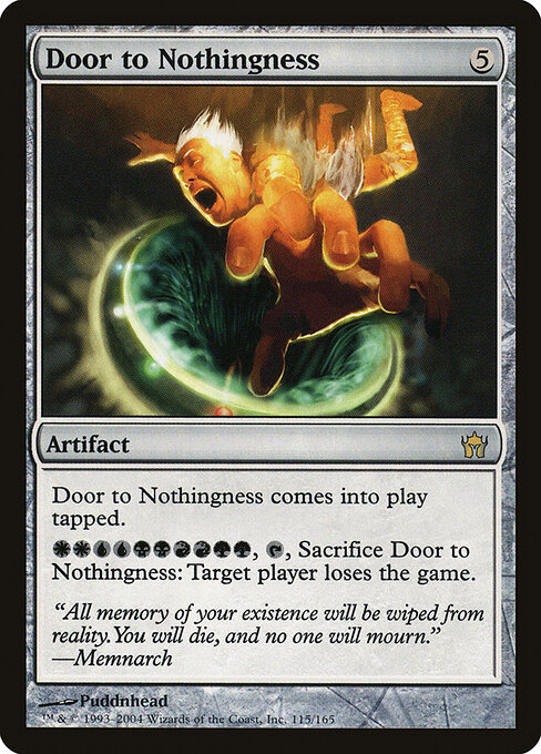 Door to Nothingness (5DN 115)
