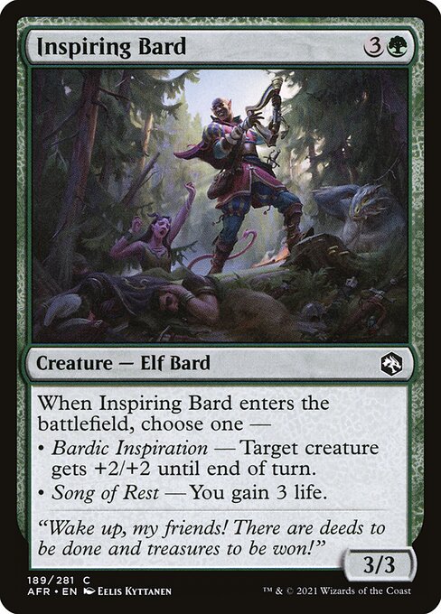 Inspiring Bard (AFR 189)