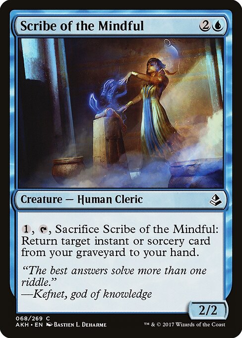 Scribe of the Mindful (AKH 68)