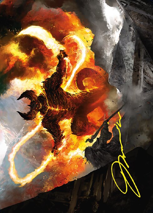 The Balrog, Flame of Udûn // The Balrog, Flame of Udûn (ALTR 36)