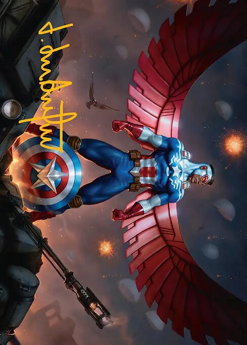 Captain America, Wings of Freedom // Captain America, Wings of Freedom (AMSH 2)