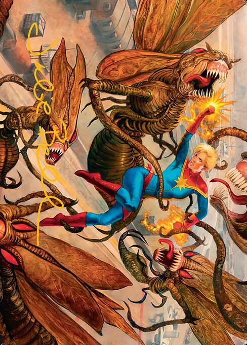 Captain Marvel, Apex Avenger // Captain Marvel, Apex Avenger (AMSH 36)