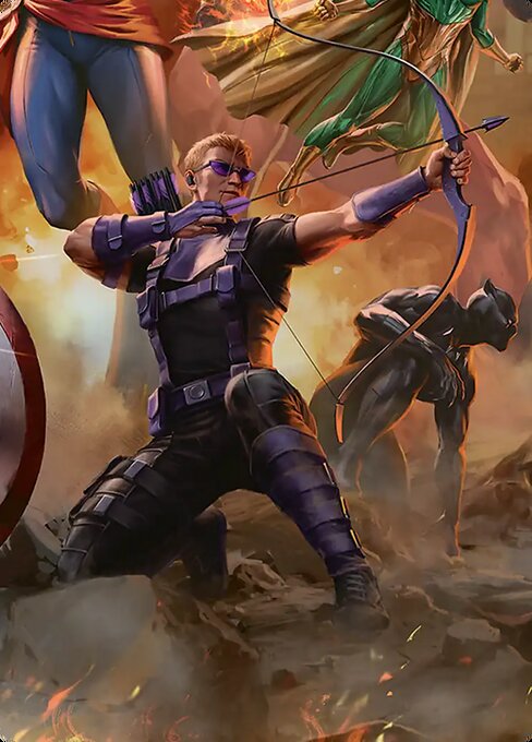 Hawkeye, Trick Shot // Hawkeye, Trick Shot (AMSH 6b)