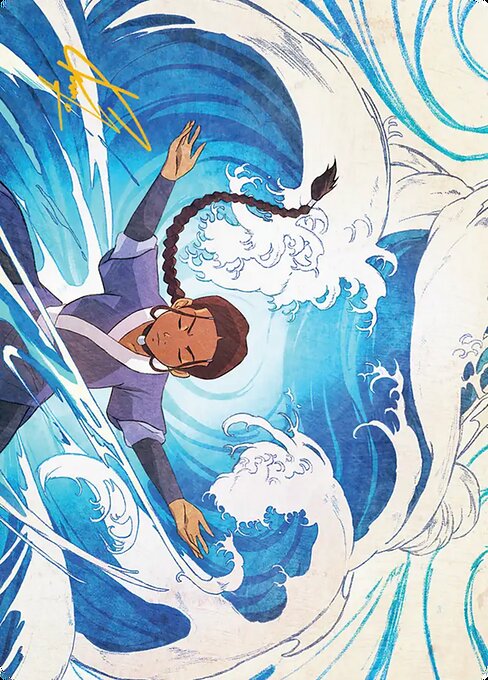 Katara, Water Tribe's Hope // Katara, Water Tribe's Hope (ATLA 48)