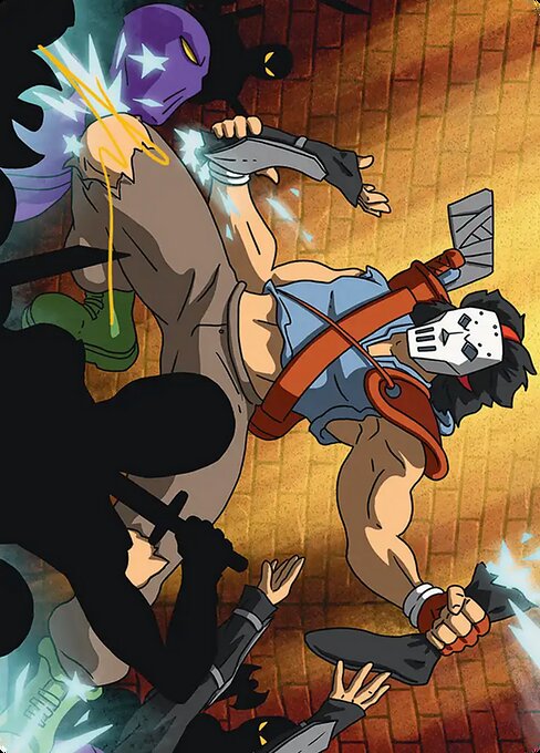 Casey Jones, Vigilante // Casey Jones, Vigilante (ATMT 28)