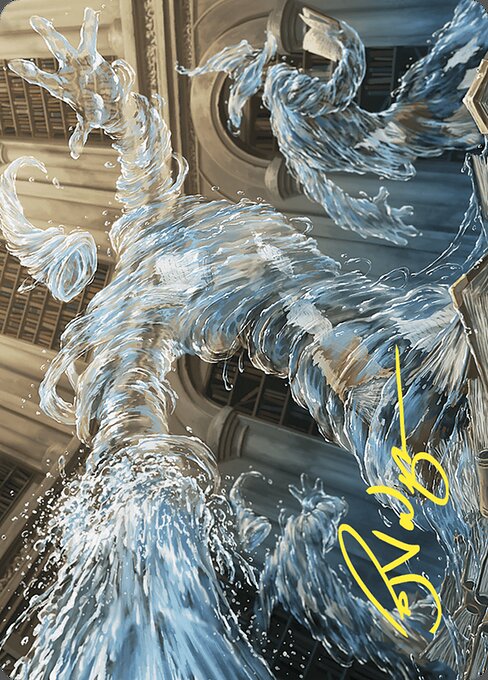 Splashy Spellcaster // Splashy Spellcaster (AWOE 9)