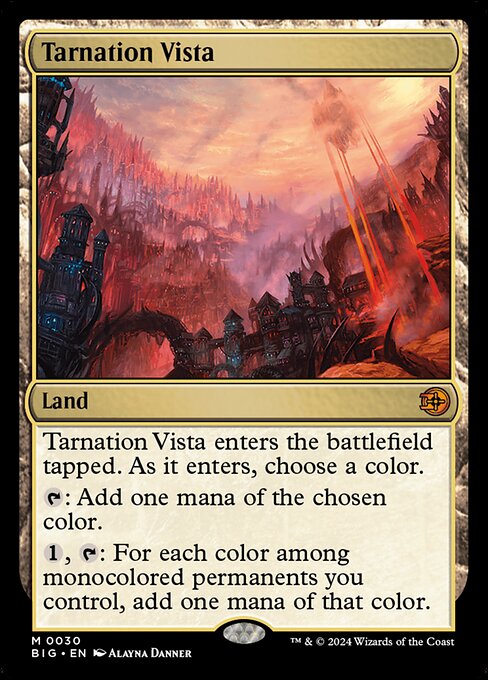 Tarnation Vista (BIG 30)