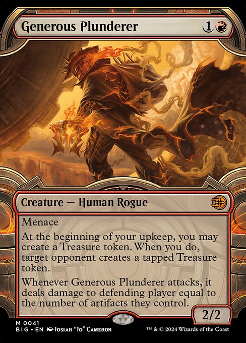 Generous Plunderer (BIG 41)