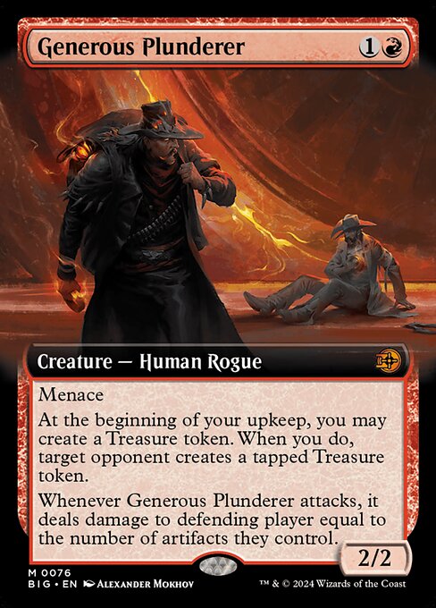 Generous Plunderer (BIG 76)