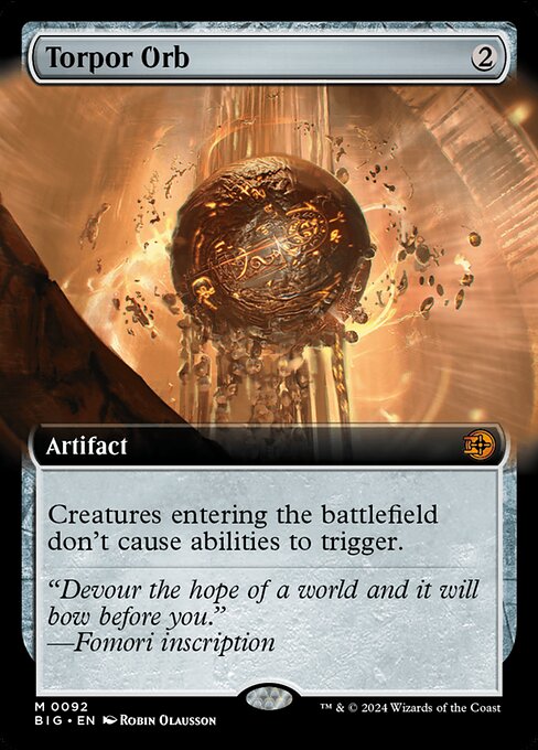Torpor Orb (BIG 92)