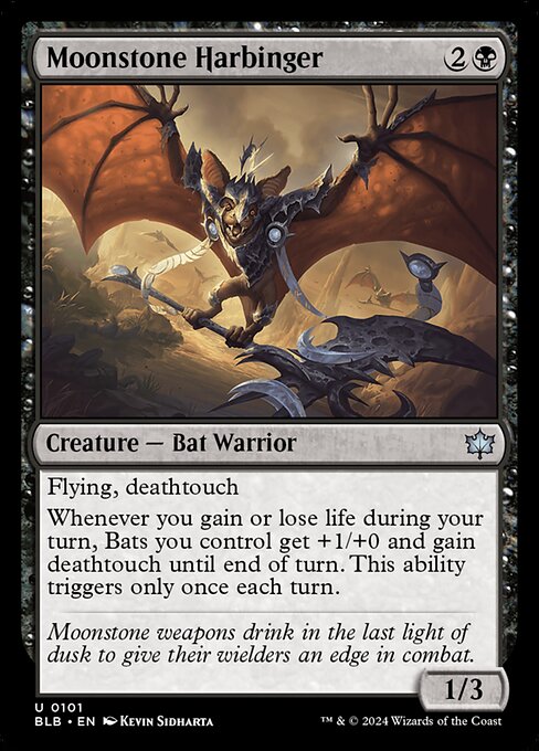 Moonstone Harbinger (BLB 101)