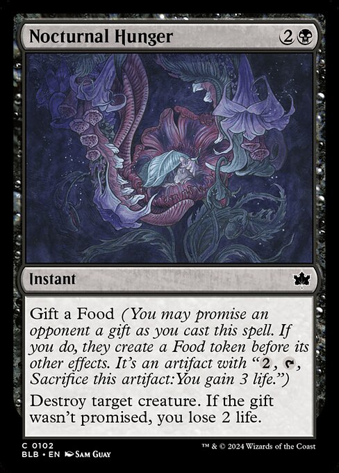 Nocturnal Hunger (BLB 102)
