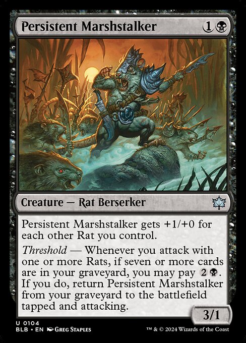 Persistent Marshstalker (BLB 104)