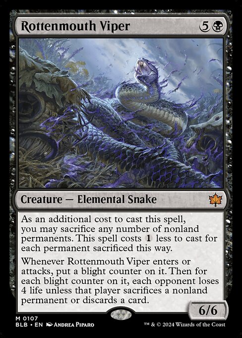 Rottenmouth Viper (BLB 107)