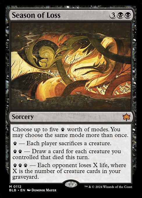 Season of Loss (BLB 112)