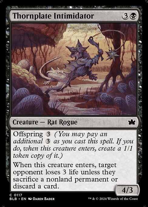 Thornplate Intimidator (BLB 117)