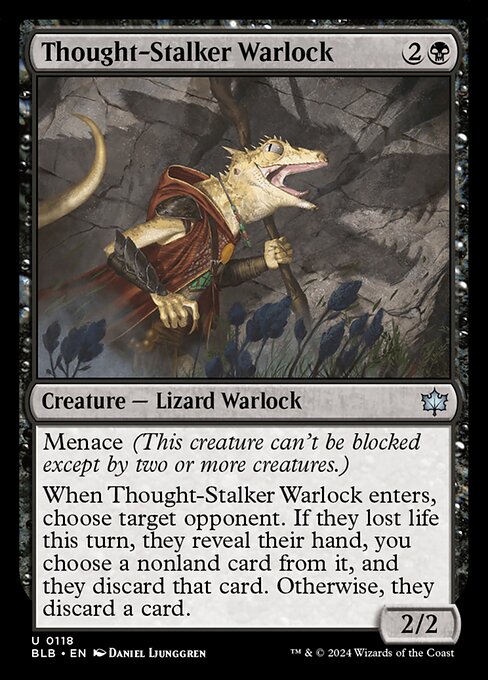Thought-Stalker Warlock (BLB 118)