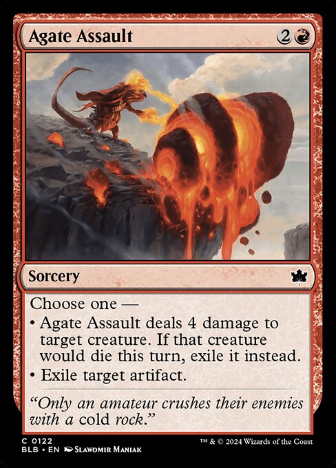 Agate Assault (BLB 122)