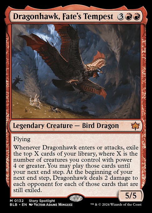 Dragonhawk, Fate's Tempest (BLB 132)