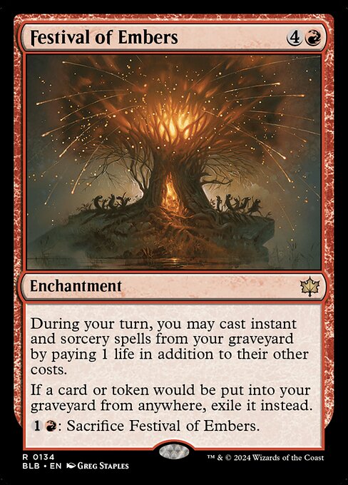 Festival of Embers (BLB 134)