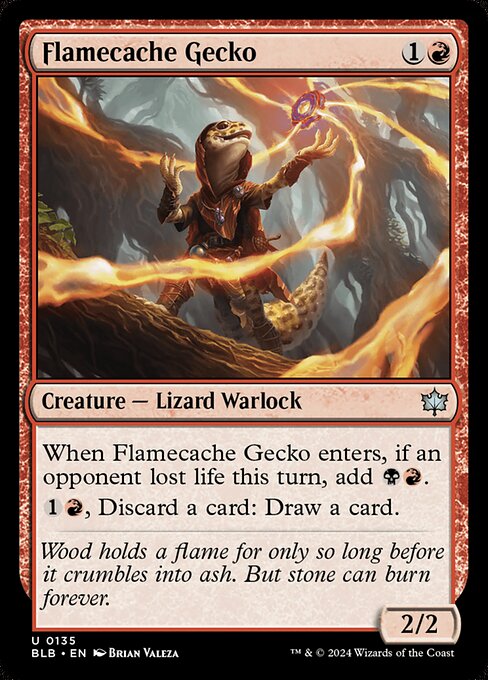 Flamecache Gecko (BLB 135)