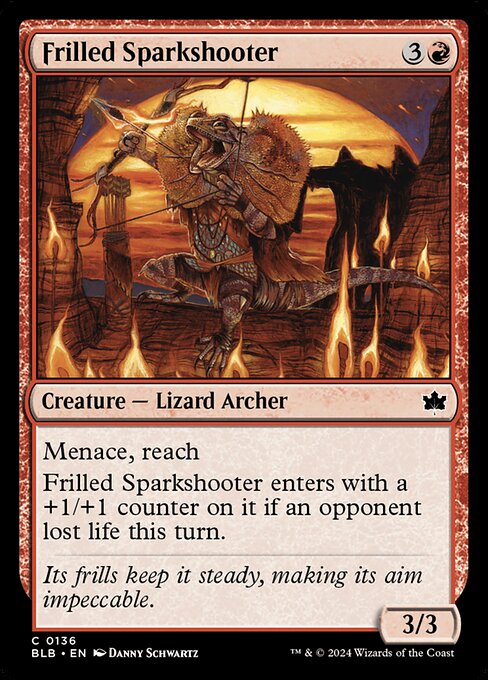 Frilled Sparkshooter (BLB 136)