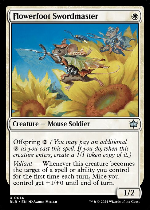 Flowerfoot Swordmaster (BLB 14)