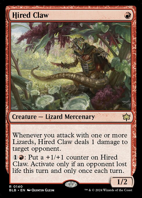 Hired Claw (BLB 140)