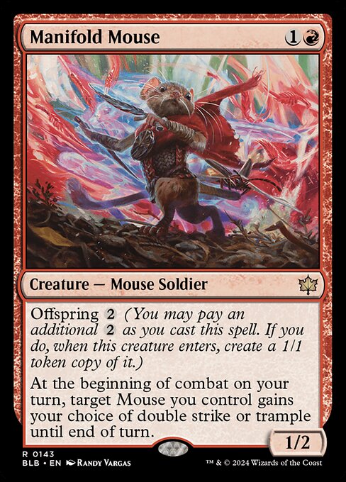 Manifold Mouse (BLB 143)