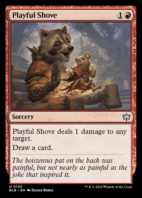 Playful Shove (BLB 145)