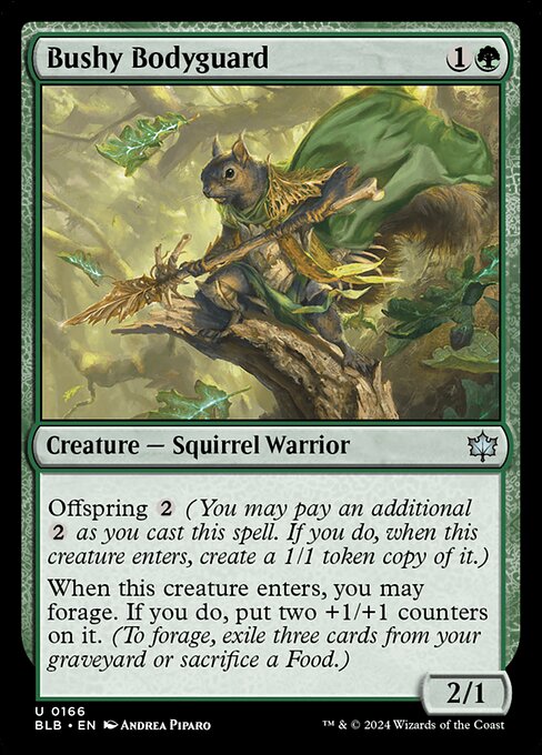 Bushy Bodyguard (BLB 166)