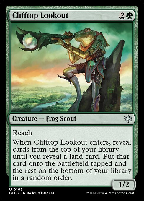 Clifftop Lookout (BLB 168)