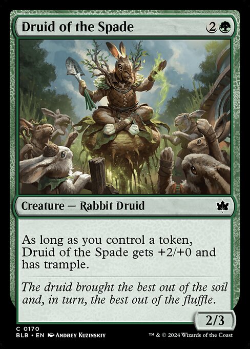 Druid of the Spade (BLB 170)
