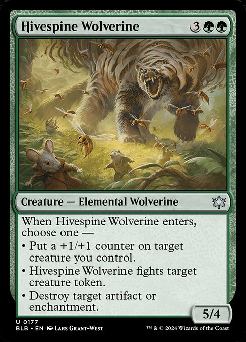 Hivespine Wolverine (BLB 177)