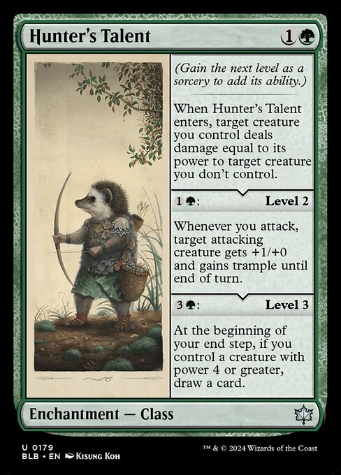 Hunter's Talent (BLB 179)