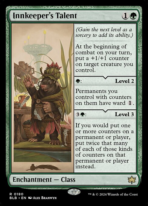 Innkeeper's Talent (BLB 180)