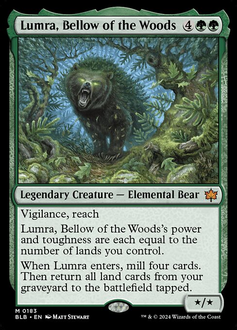 Lumra, Bellow of the Woods (BLB 183)