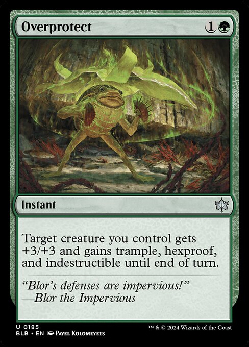Overprotect (BLB 185)