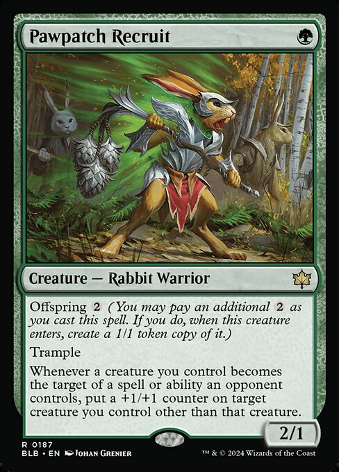 Pawpatch Recruit (BLB 187)