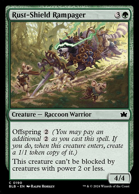Rust-Shield Rampager (BLB 190)