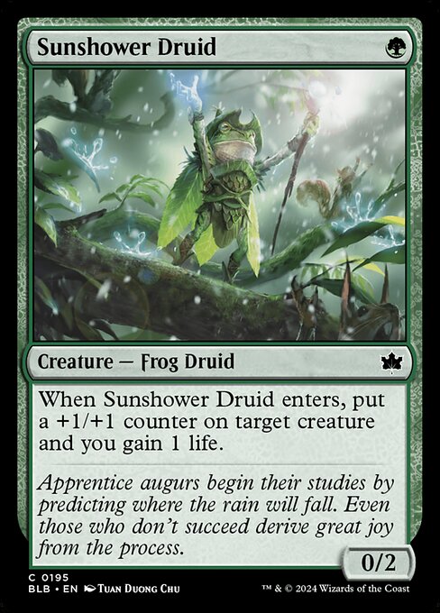 Sunshower Druid (BLB 195)