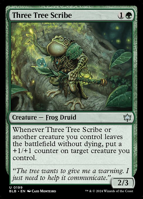 Three Tree Scribe (BLB 199)