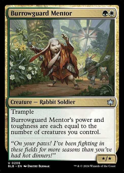 Burrowguard Mentor (BLB 206)